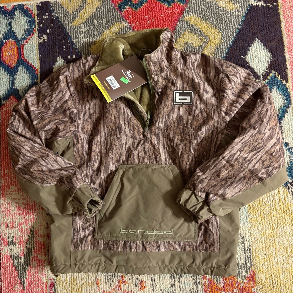 Kids Camouflage Puffer Jacket